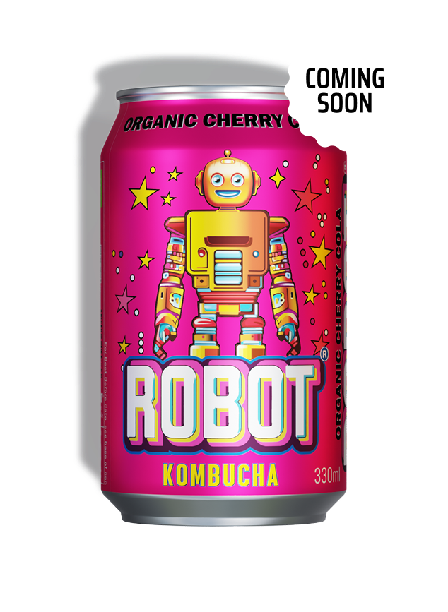 Organic Cherry Cola Kombucha